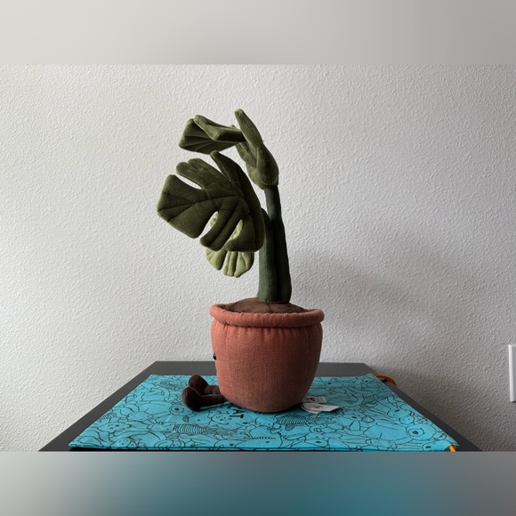 BNWT / Authentic Jellycat Amuseables Monstera Plant / Retired + Rare + HTF! - Picture 6 of 16